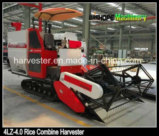 73kw Power Agricultural Combine Harvesting Machine